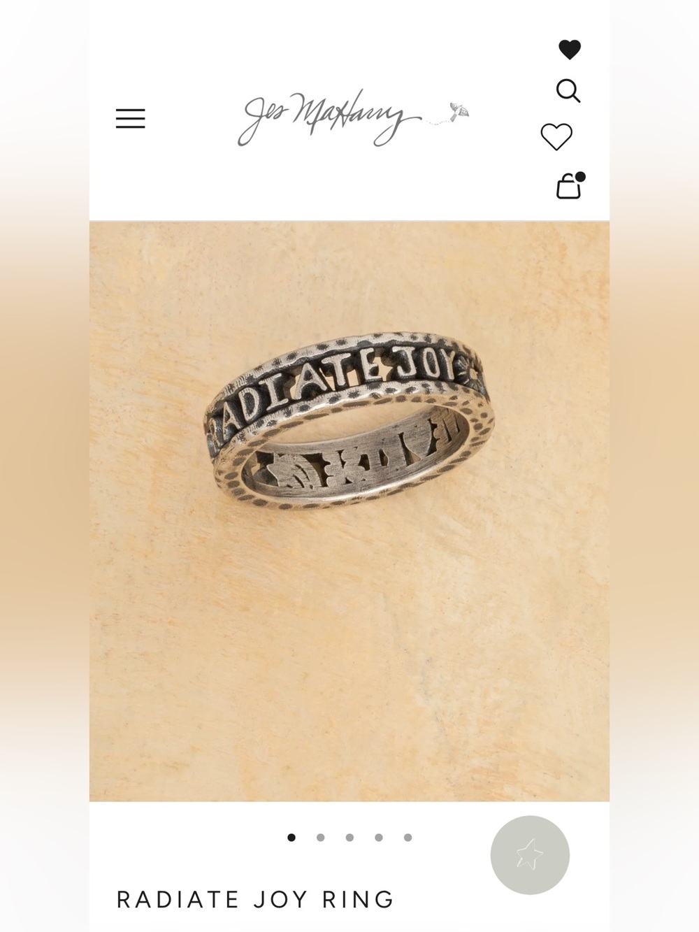 Sterling Silver Statement Ring